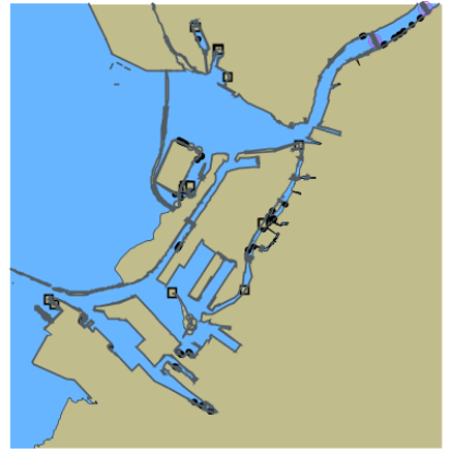 Picture of Gulf of Finland Nevskaya Inlet BOL&apos;SHOY PORT SANKT-PETERBURG