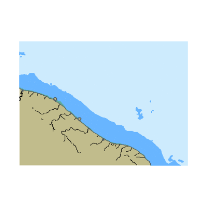 Picture of White Sea Dvinskiy Gulf Lopshen’gskiy Point to Yash-Navolok Point (Lopshen’gskaya Measured Distance)