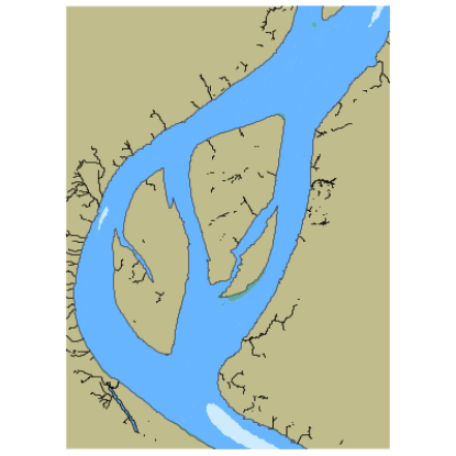 Picture of KARA SEA YENISEY RIVER SITKOVSKAYA AND GRIDANOVSKAYA DISTRIBUTARYS