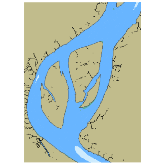 Picture of KARA SEA YENISEY RIVER SITKOVSKAYA AND GRIDANOVSKAYA DISTRIBUTARYS