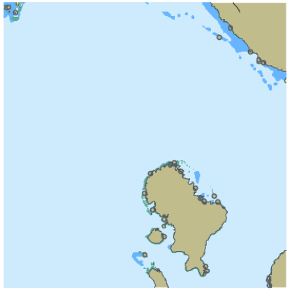 Picture of Solomon Sea - South East Approaches to Shortland Island