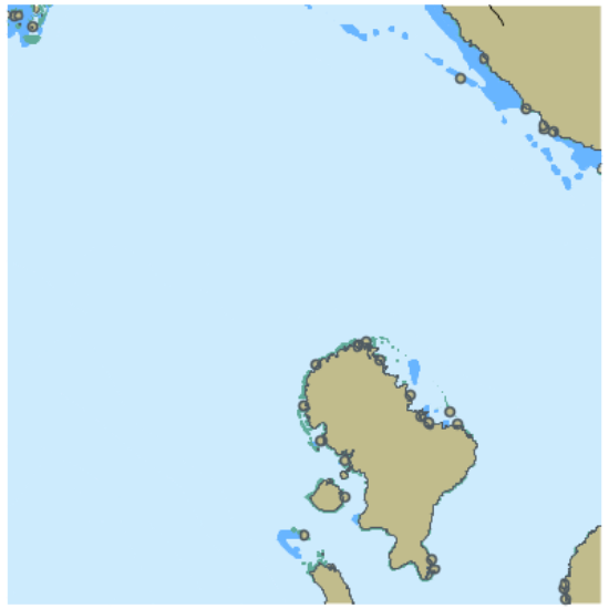 Picture of Solomon Sea - South East Approaches to Shortland Island