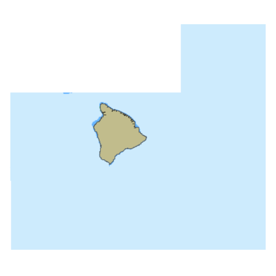 Picture of Hawaiian Islands southern part