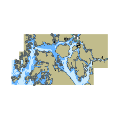 Picture of Etolin Island to Midway Islands including Sumner Strait;Holkham Bay;Big Castle Island