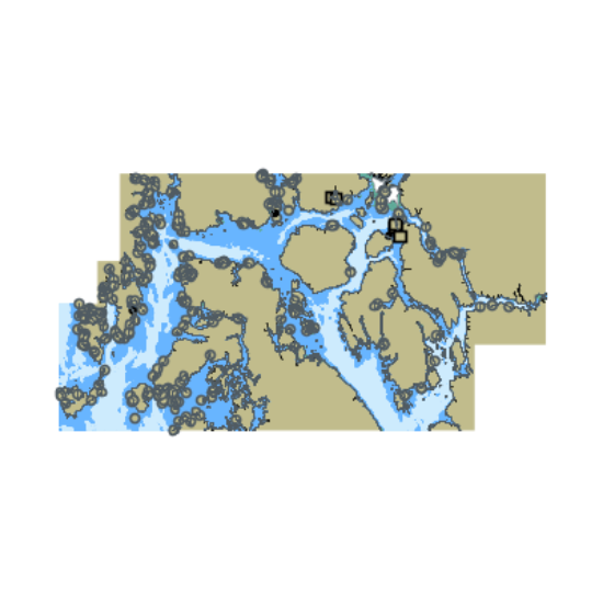 Picture of Etolin Island to Midway Islands including Sumner Strait;Holkham Bay;Big Castle Island