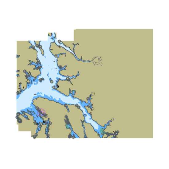 Picture of Frederick Sound and Stephens Passage; Holkham Bay; Big Castle Island