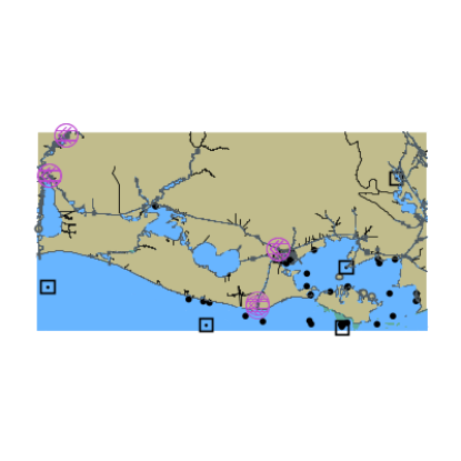 Picture of Intracoastal Waterway New Orleans to Calcasieu River West Section