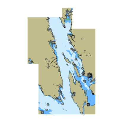 Picture of Lynn Canal-Icy Str. to Point Sherman;Funter Bay;Chatham Strait