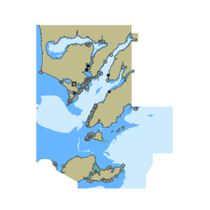 Picture of Kodiak Island Sitkinak Strait and Alitak Bay