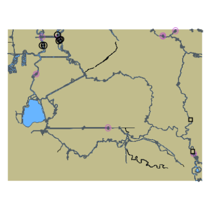 Picture of Sacramento and San Joaquin Rivers Old River Middle River and San Joaquin River extension Sherman Island