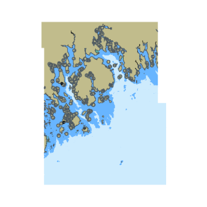 Picture of Frenchman and Blue Hill Bays and Approaches