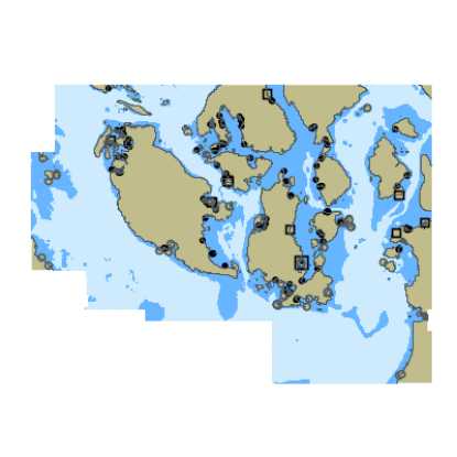 Picture of Strait of Juan de Fuca to Strait of Georgia - Southern Part