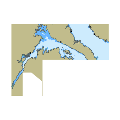 Picture of Kasaan Bay Clarence Strait;Hollis Anchorage eastern part;Lyman Anchorage