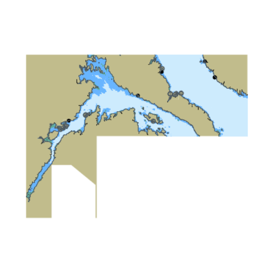 Picture of Kasaan Bay Clarence Strait;Hollis Anchorage eastern part;Lyman Anchorage