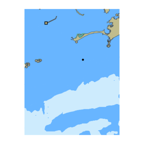 Picture of North Atlantic Ocean and Block Island Sound from East Point Fishers Island to Watch Hill Point Rhode Island