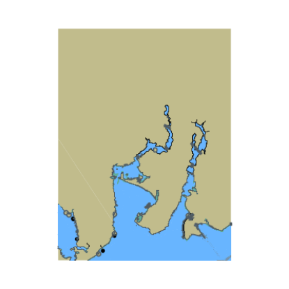 Picture of Mount Hope Bay - Touisset; Gardners Neck and Sewammock Neck