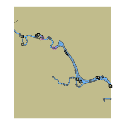 Picture of Houston Ship Channel - Sims Bayou to Light Draft Channel
