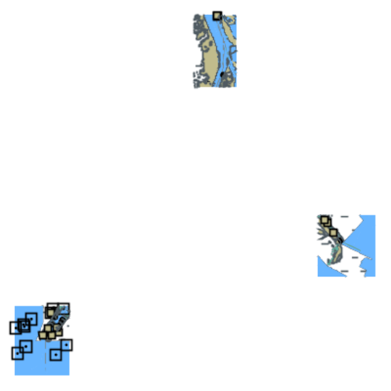 Picture of Mississippi River Delta;Southwest Pass;South Pass;Head of Passes