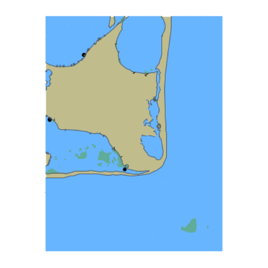 Picture of North Atlantic Ocean - Chappaquiddick Island - Edgartown Harbor and Cape Poge Bay