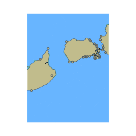 Picture of Vineyard Sound - Nashawena Island - Quicks Hole - Pasque Island and Robinsons Hole to Buzzards Bay