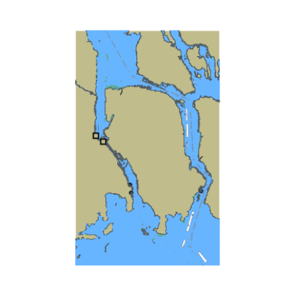 Picture of St Marys River - Vicinity of Neebish Island