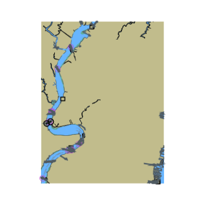 Picture of Hackensack and Hudson Rivers