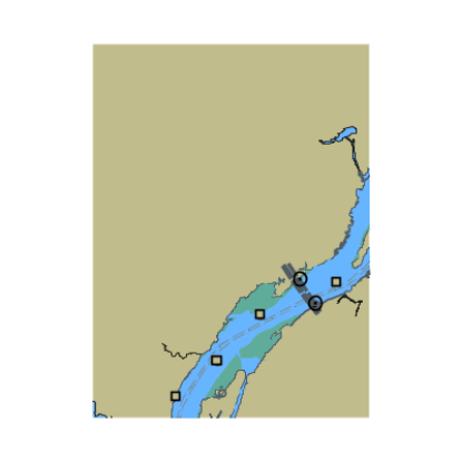 Picture of Hudson River - Rogers Island to Sleepy Hollow Lake