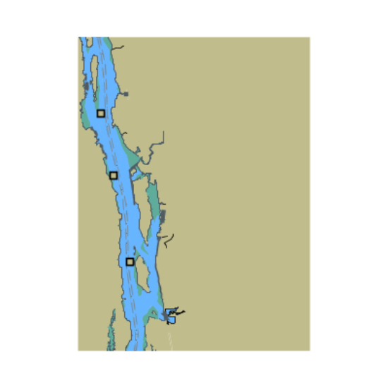 Picture of Hudson River - Coxsackie to Newton Hook