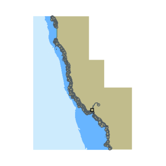 Picture of Pyramid Point to Cape Sebastian;Chetco Cove;Hunters Cove