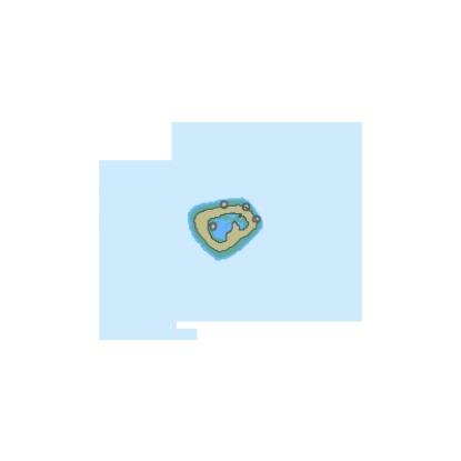 Picture of Swains Island; South Pacific; United States Possession