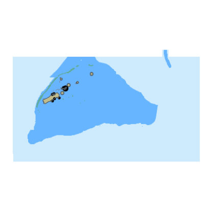 Picture of Johnston Atoll; Johnston Island Harbor