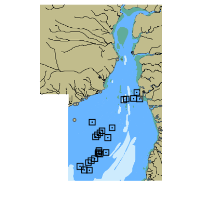 Picture of Approaches to Gulf of Khambhat