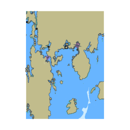 Picture of Sheepscot River and Gulf of Maine - Boothbay Harbor and Linekin Bay