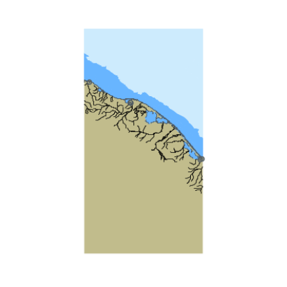 Picture of East Siberian and Chukchi Seas Yakan Point to Erykynmangky Lagoon