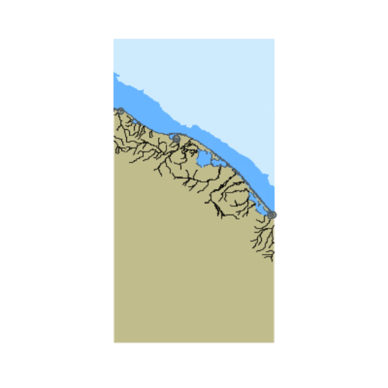 Picture of East Siberian and Chukchi Seas Yakan Point to Erykynmangky Lagoon