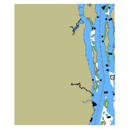 Picture of Cape Fear River - Orton Point to Campbell Island