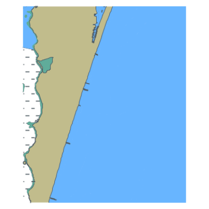 Picture of North Atlantic Ocean - Kure Beach to Carolina Beach