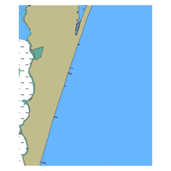 Picture of North Atlantic Ocean - Kure Beach to Carolina Beach