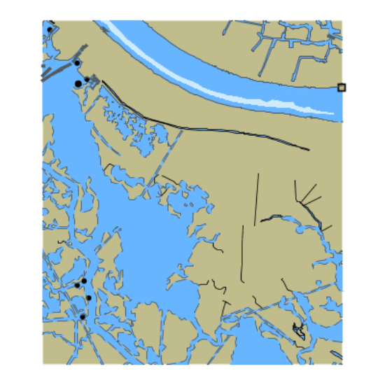 Picture of Mississippi River Plaquemines Mile 36 - 38