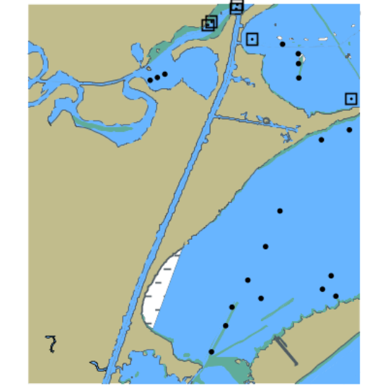 Picture of Intracoastal Waterway - Christmas Bay