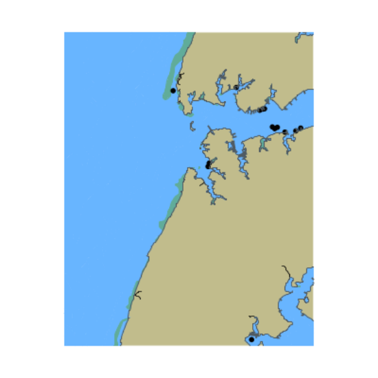 Picture of Chesapeake Bay - Occohannock Creek and Nassawadox Creek