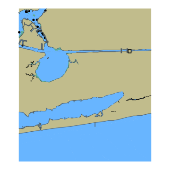 Picture of Gulf Intracoastal Waterway - Oyster Bay and Gulf of Mexico