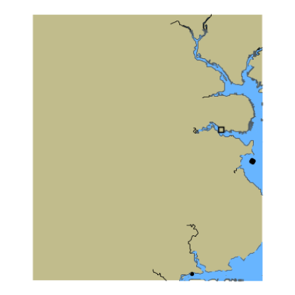 Picture of Gulf Intracoastal Waterway - Portage Creek and Wolf Bay