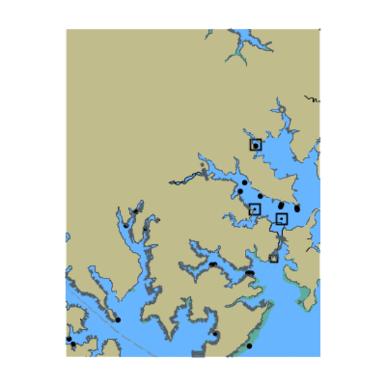 Picture of Chesapeake Bay - Middle River; Seneca Creek to Dundee Creek; and Railroad Creek