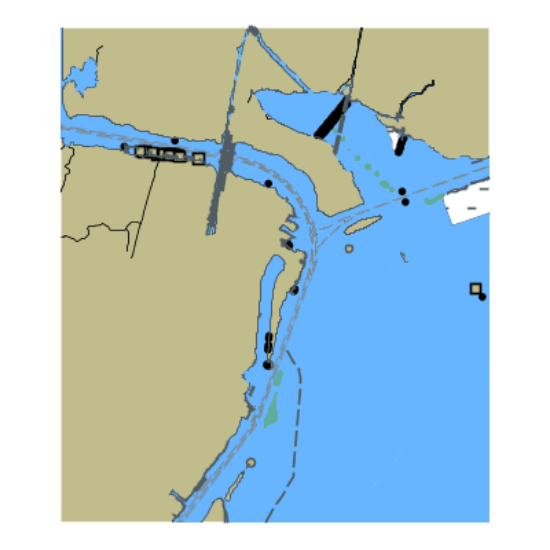Picture of Gulf Intracoastal Waterway - Sabine Lake and Neches River