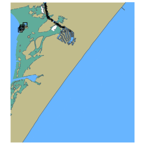 Picture of Gulf of Mexico to Corpus Christi Bay
