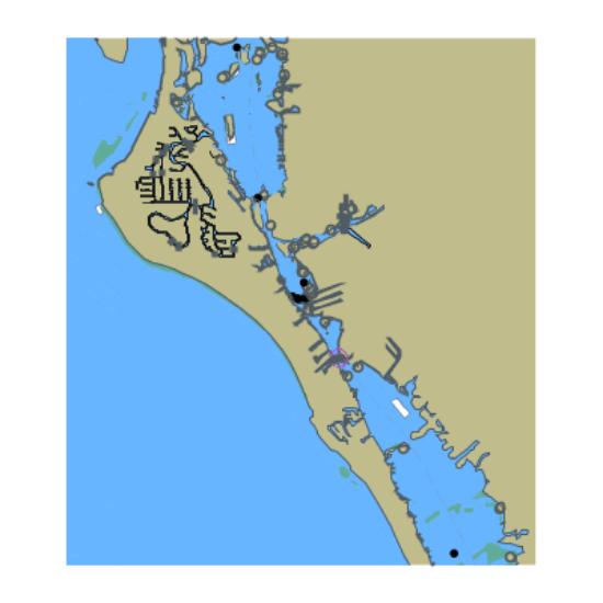 Picture of Gulf Intracoastal Waterway - Roberts Bay to Little Sarasota Bay and Big Sarasota Pass