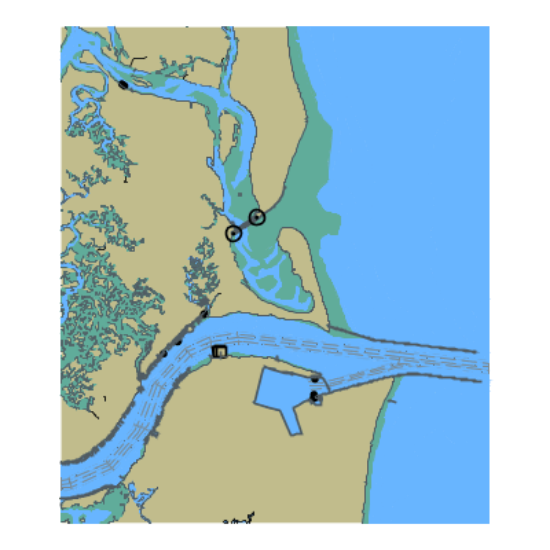 Picture of Jacksonville Harbor - Entrance to Saint Johns River
