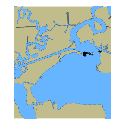 Picture of Gulf Intracoastal Waterway - Grand Lake. Mud Lake. and Mermantau River