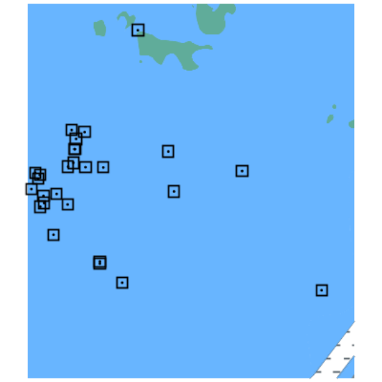 Picture of Atchafalaya Bay and Point Au Fer Shell Reef